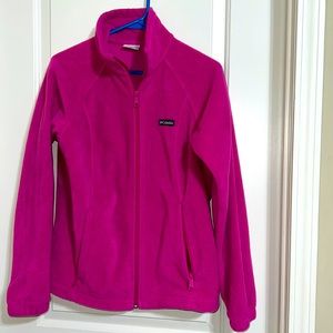 Pink Columbia fleece jacket